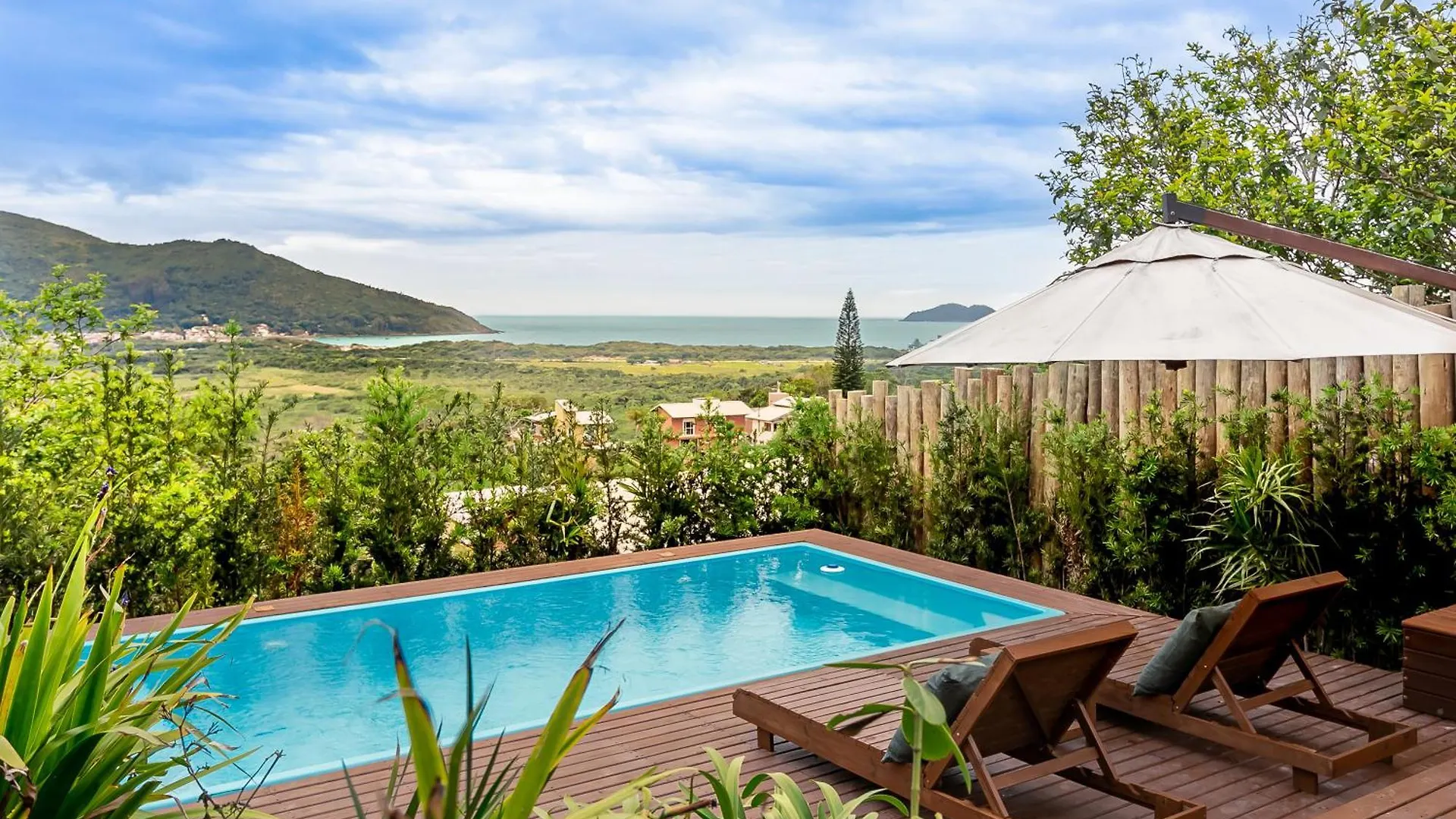 Praias, Piscina E Hidro Muito Conforto Com Vista Florianópolis Brazílie